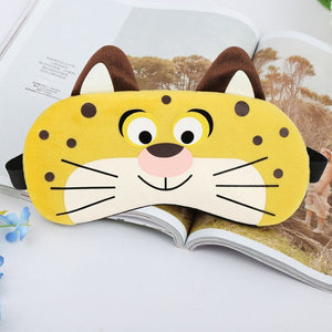 Cartoon Sleep Eye Mask  with or without  Cold Gel Packs
