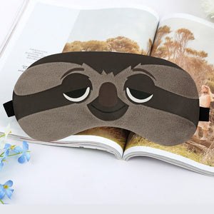 Cartoon Sleep Eye Mask  with or without  Cold Gel Packs