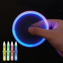 Load image into Gallery viewer, Glow-in-the-Dark Fidget Spinner Pen