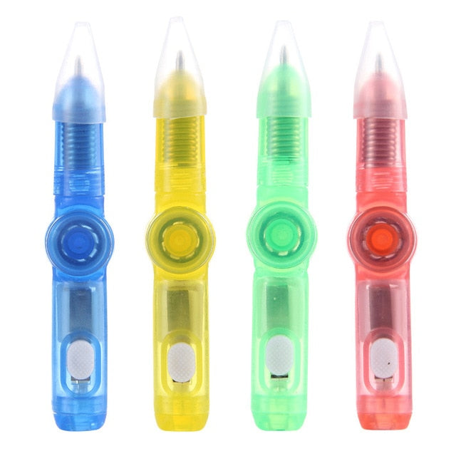 Glow-in-the-Dark Fidget Spinner Pen