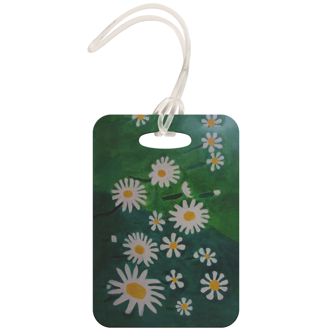 Daisies Luggage Tag