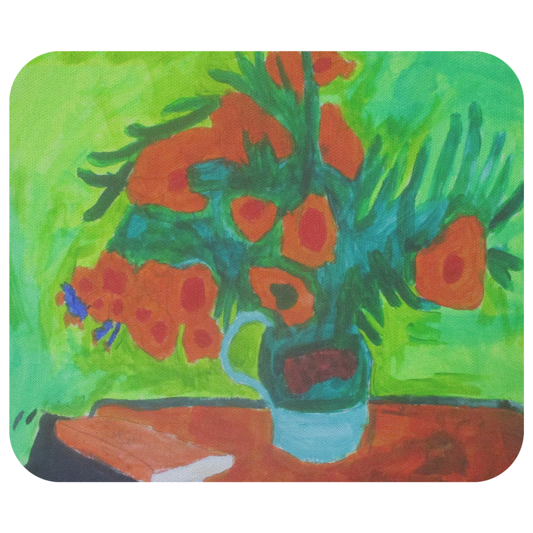 Van Gogh's Sunflowers Mousepad