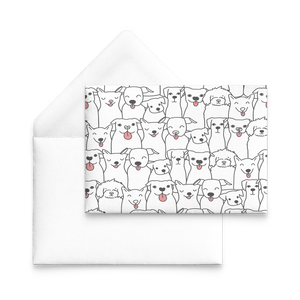 Doggie Friends Card Set (Flat)