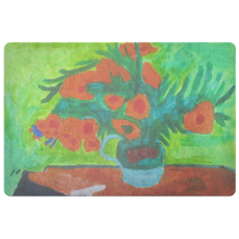 Load image into Gallery viewer, Van Gogh&#39;s Sunflowers Welcome Mat